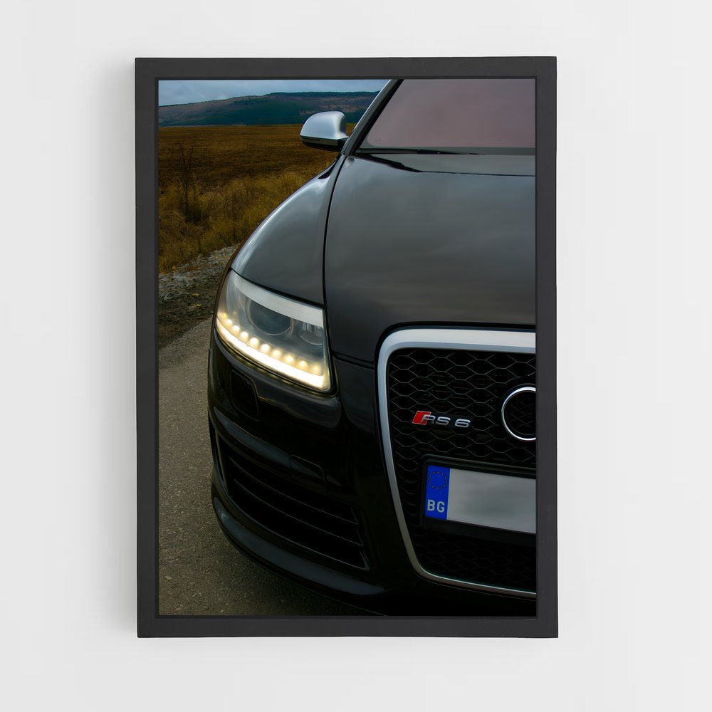 Poster Black Phantom – affiche Audi (vue 2)